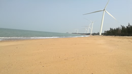 海南沙排健儿出征香港 全力备战第十五届全运会